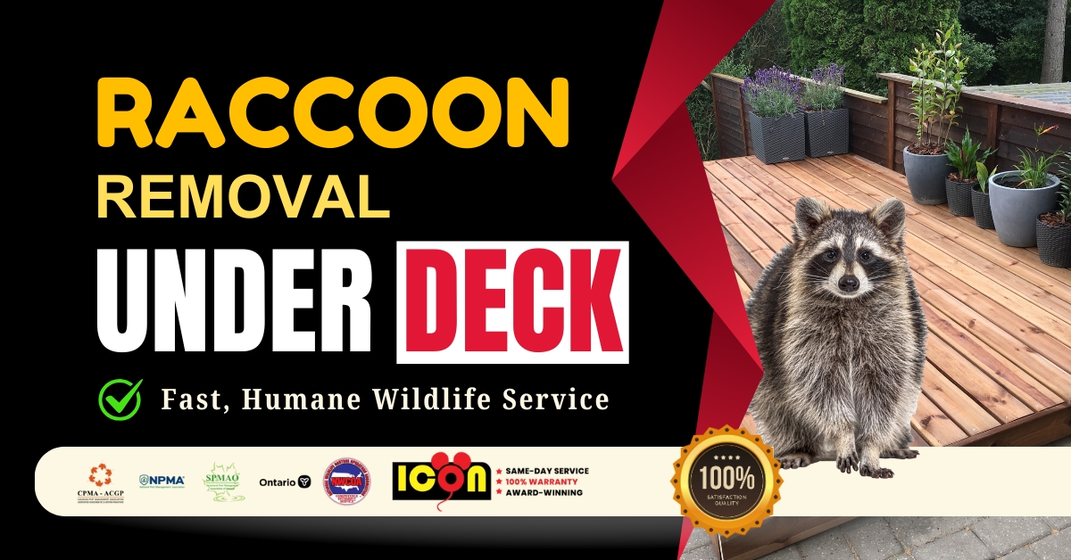 Raccoon Removal Under Deck — Fast, Humane Wildlife Service - Pest