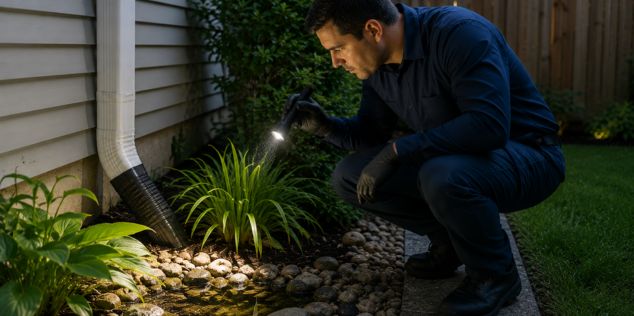 Mosquito inspection -