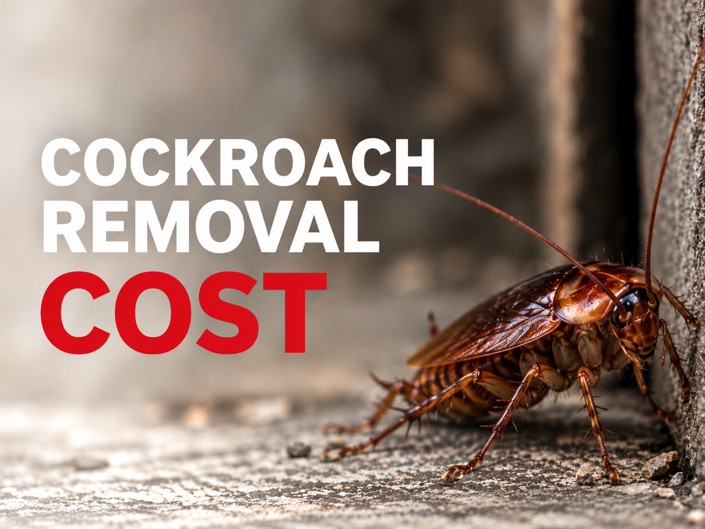 cockroach removal Cost